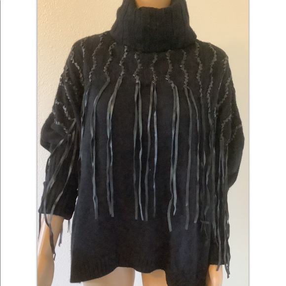Malandrino cashmere sweater women’s Sz EU 38 black - Picture 6 of 16